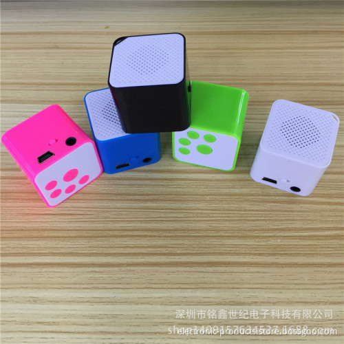 Quality mini speaker no memory no screen mp3 player